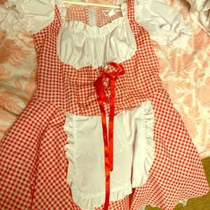 Sexy red reading hood costume SOLD